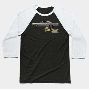 1968 Dodge Coronet Super Bee Convertible Baseball T-Shirt